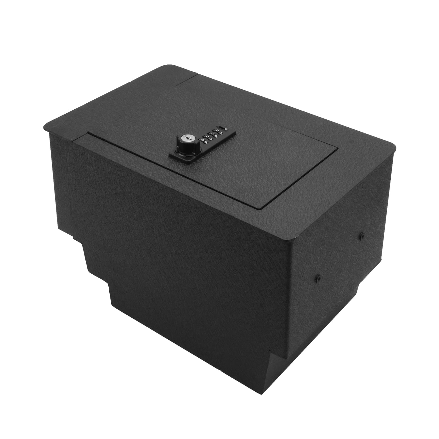 Pro Console Safe Vault Box for 2025-2026 Ford F150 (4-Digit Combo Lock with Key)