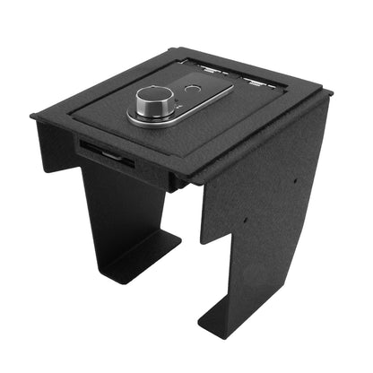 Console Safe Vault Box for Mazda CX-5 (Fingerprint Lock with Key): 2017-2025