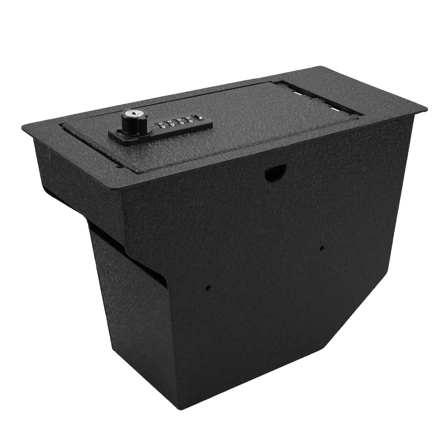 Console Safe Vault Box for 2024-2026 Chevrolet Blazer EV (4-Digit Combo Lock with Key)