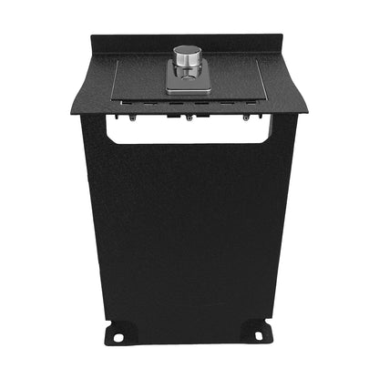Console Safe Vault Box for 2011-2020 Toyota Sienna (Fingerprint Lock with Key)