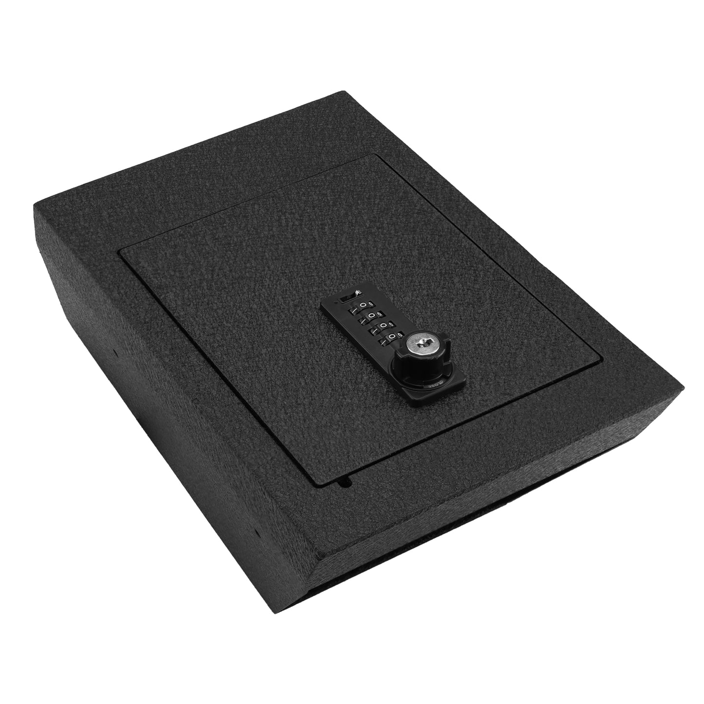 Pro Console Safe Vault Box for Tesla Model X (4-Digit Combo Lock with Key): 2021-2025