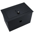 Pro Console Safe Vault Box for Chevrolet Suburban (4-Digit Combo Lock with Key): 2015-2020