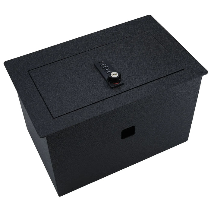 Pro Console Safe Vault Box for Chevrolet Suburban (4-Digit Combo Lock with Key): 2015-2020