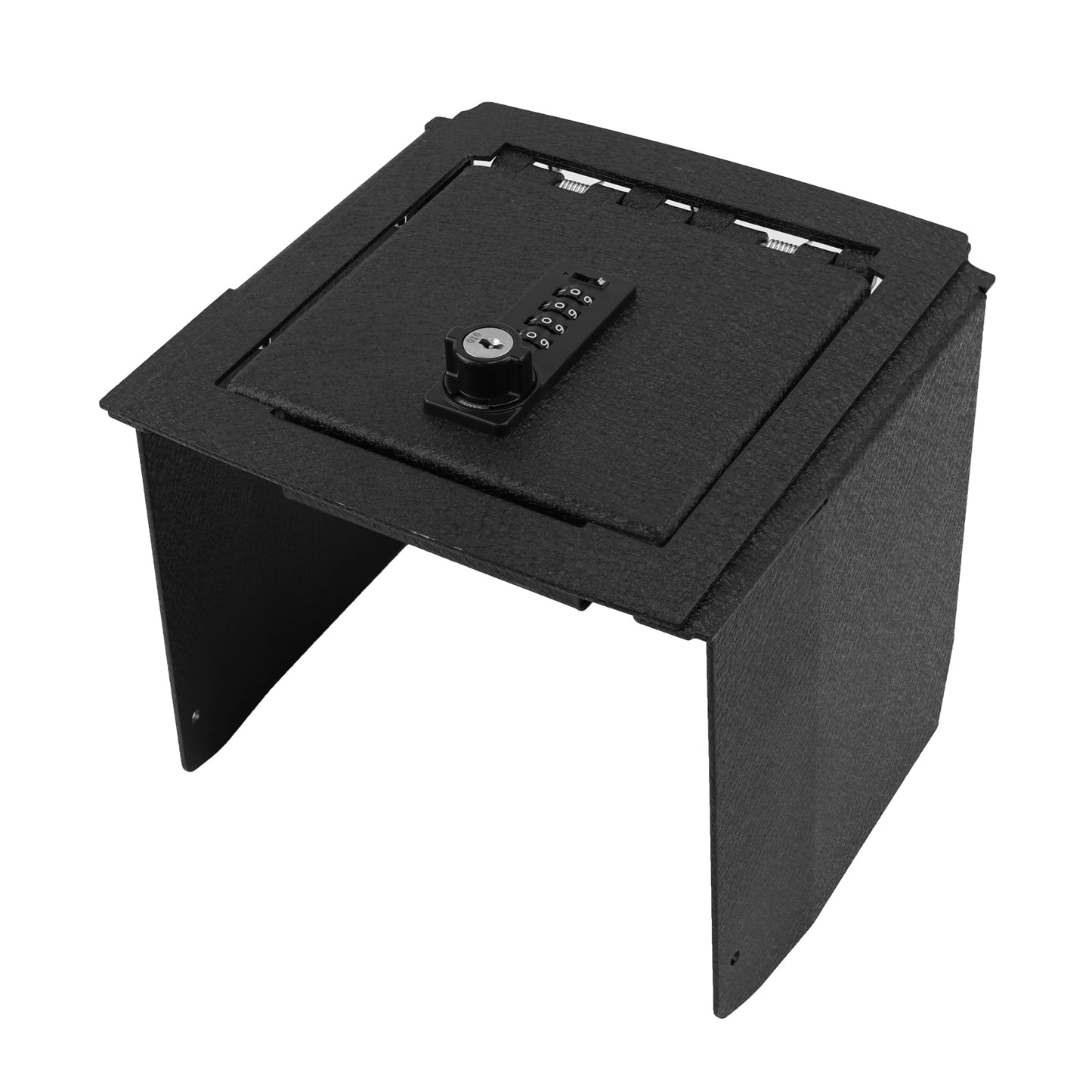 Console Safe Vault Box for Ford Bronco (4-Digit Combo Lock with Key): 2025-2026