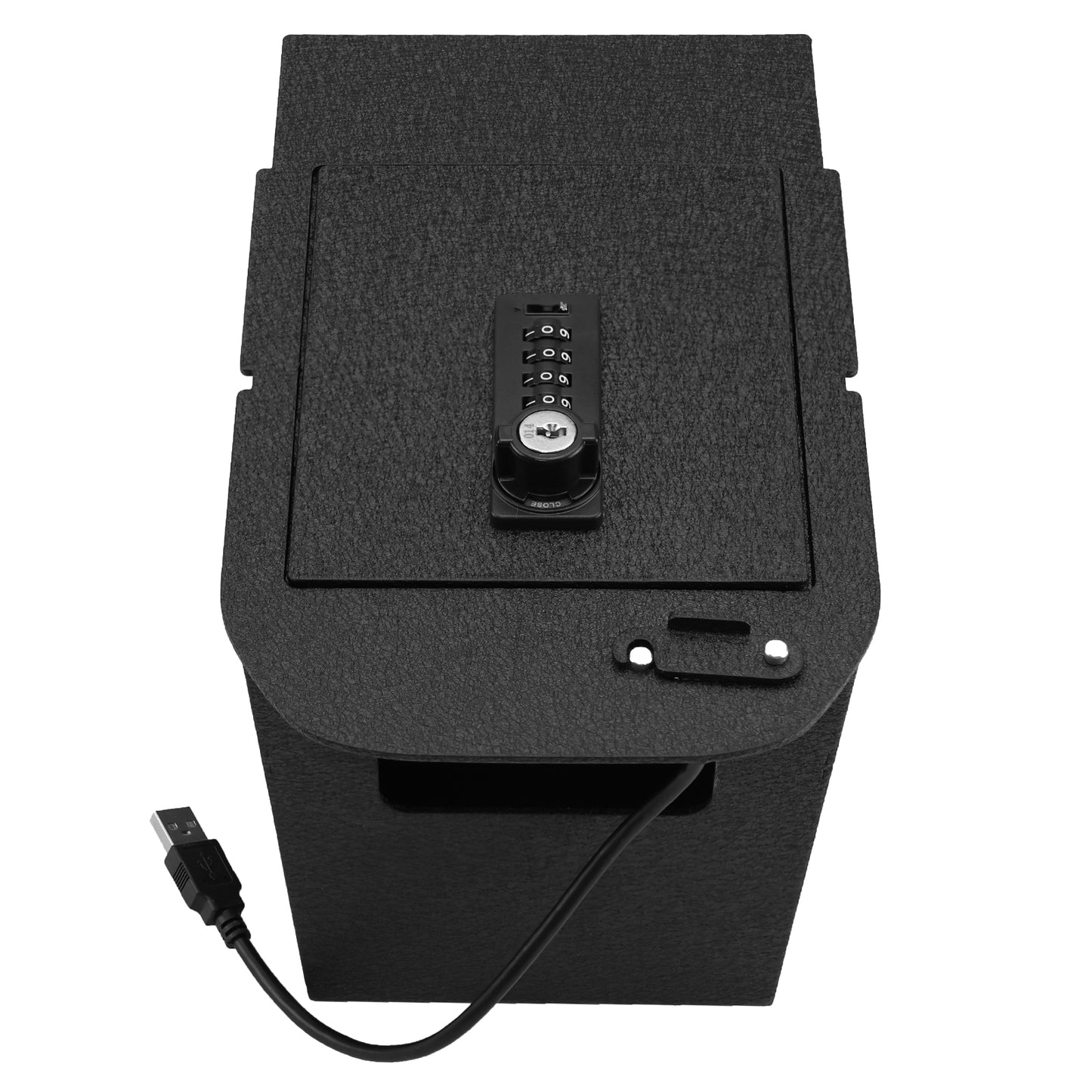 Pro Console Vault Safe Box for Toyota RAV4 (4-Digit Combo Lock with Key): 2019-2025