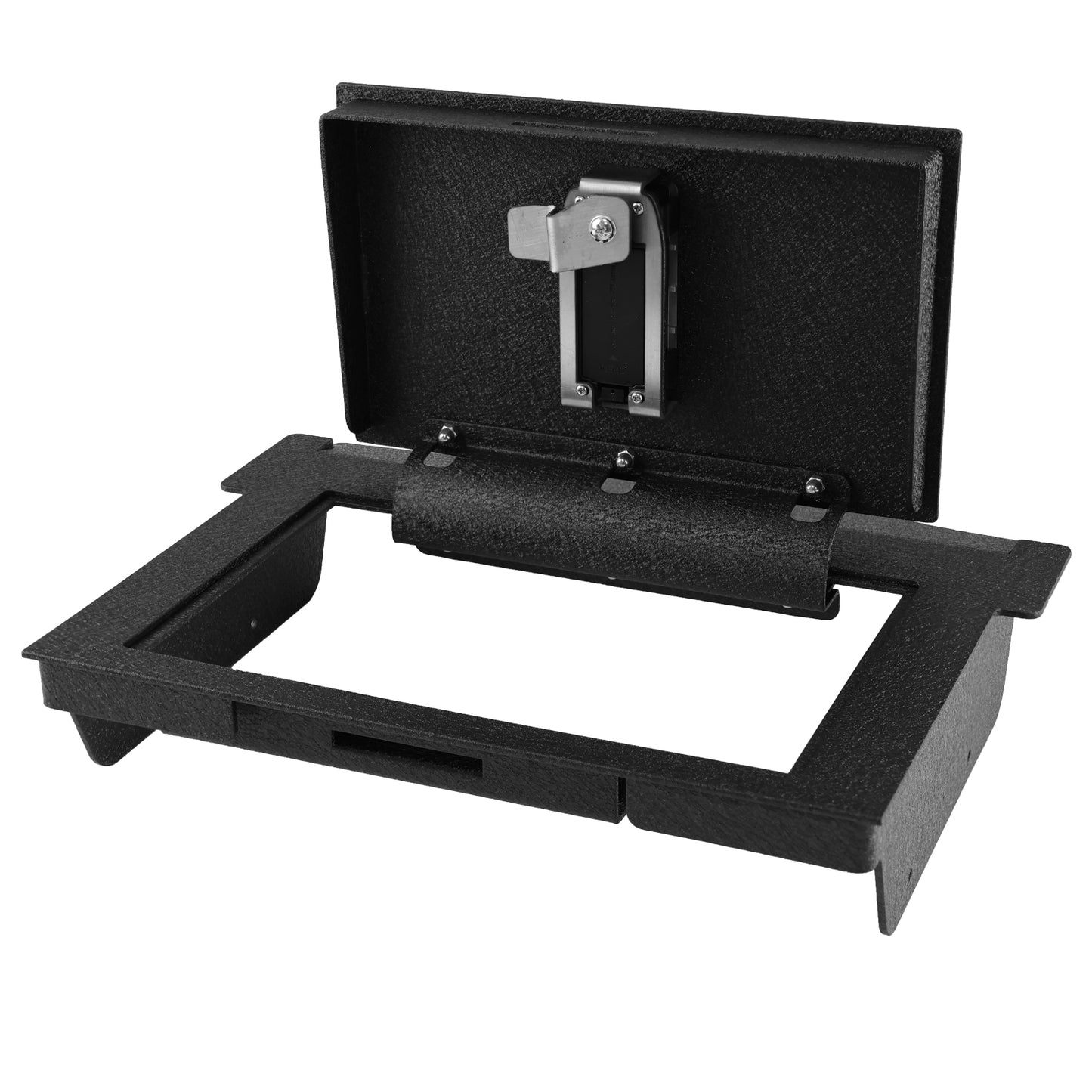 Pro Console Safe Vault Box for Dodge Ram TRX (Fingerprint Lock with Key): 2021-2024