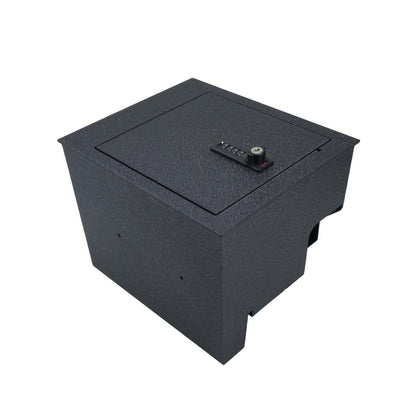 Pro Console Safe Vault Box for Nissan Titan (4-Digit Combo Lock with Key): 2016-2025