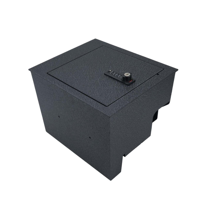 Pro Console Safe Vault Box for Nissan Titan (4-Digit Combo Lock with Key): 2016-2025