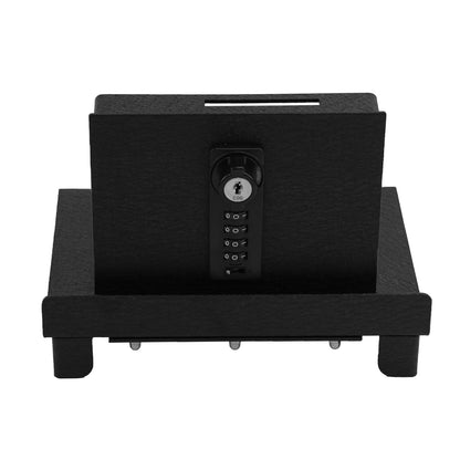 Console Safe Vault Box for Tesla Model Y Juniper (4-Digit Combo Lock with Key): 2025-2026