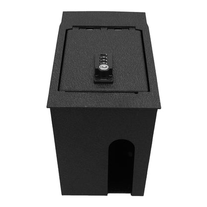 Console Safe Vault Box for 2012-2017 Toyota Camry (4-Digit Combo Lock with Key)