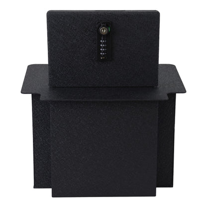 Console Safe Vault Box for GMC Yukon (4-Digit Combo Lock with Key): 2021-2025