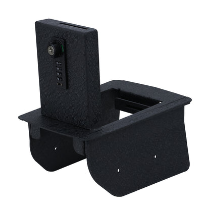 Console Safe Vault Box for Jeep Grand Cherokee without CD (4-Digit Combo Lock with Key): 2011-2022