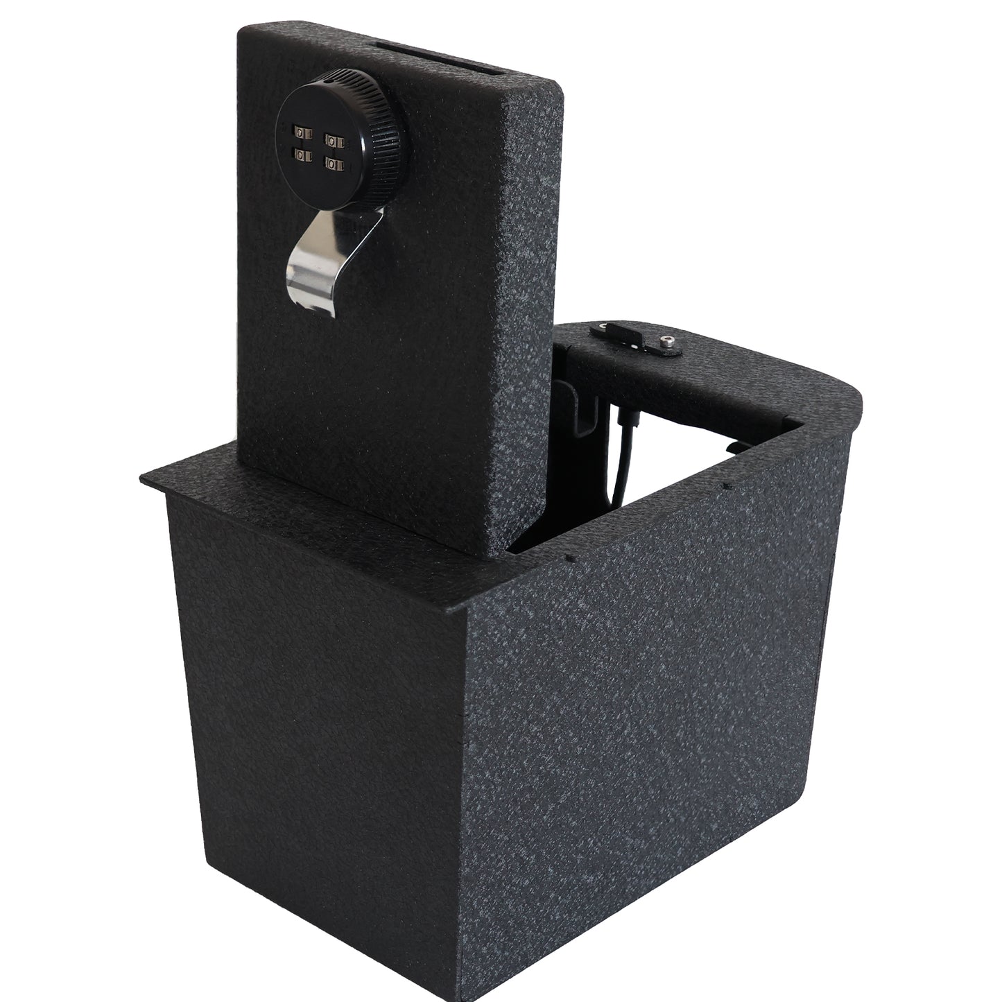 Console Safe Vault Box for Toyota RAV4 (4-Digit Combo Lock): 2019-2025