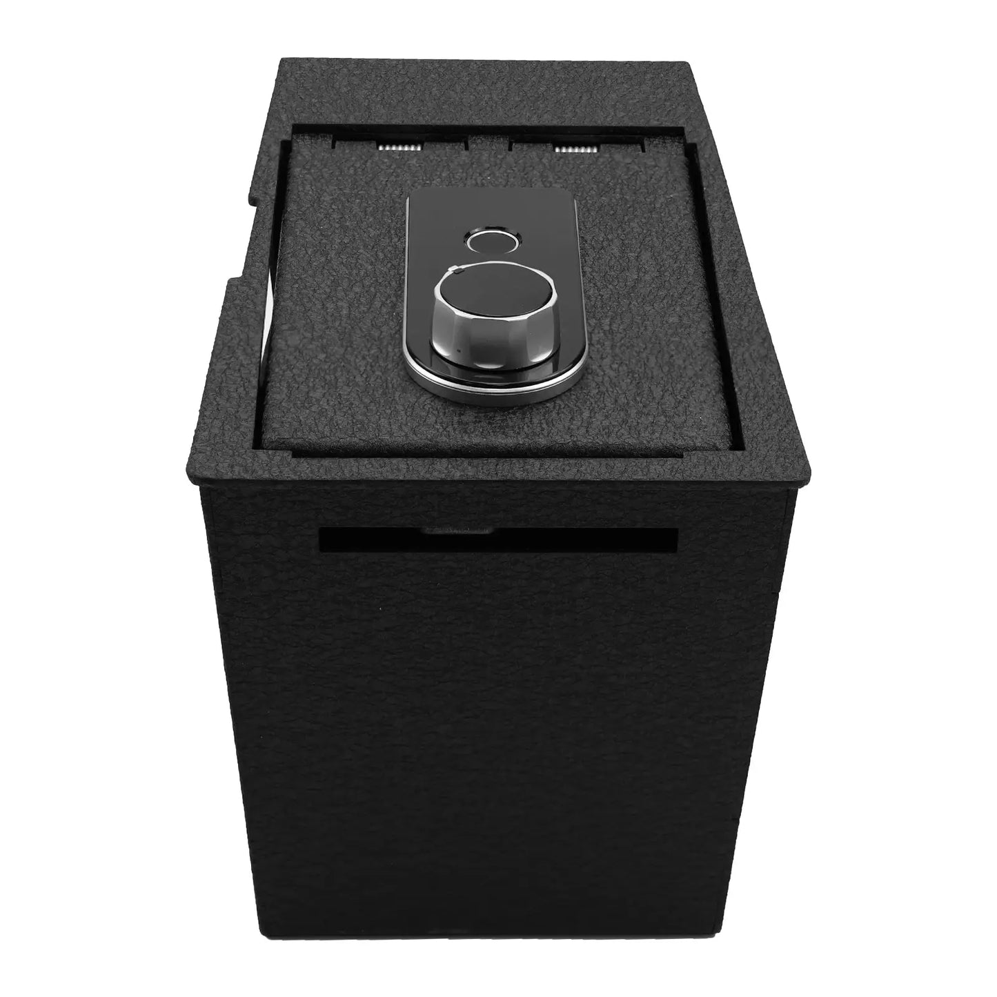 Console Safe Vault Box for 2020-2026 Cadillac XT5/XT6 (Fingerprint Lock with Key)