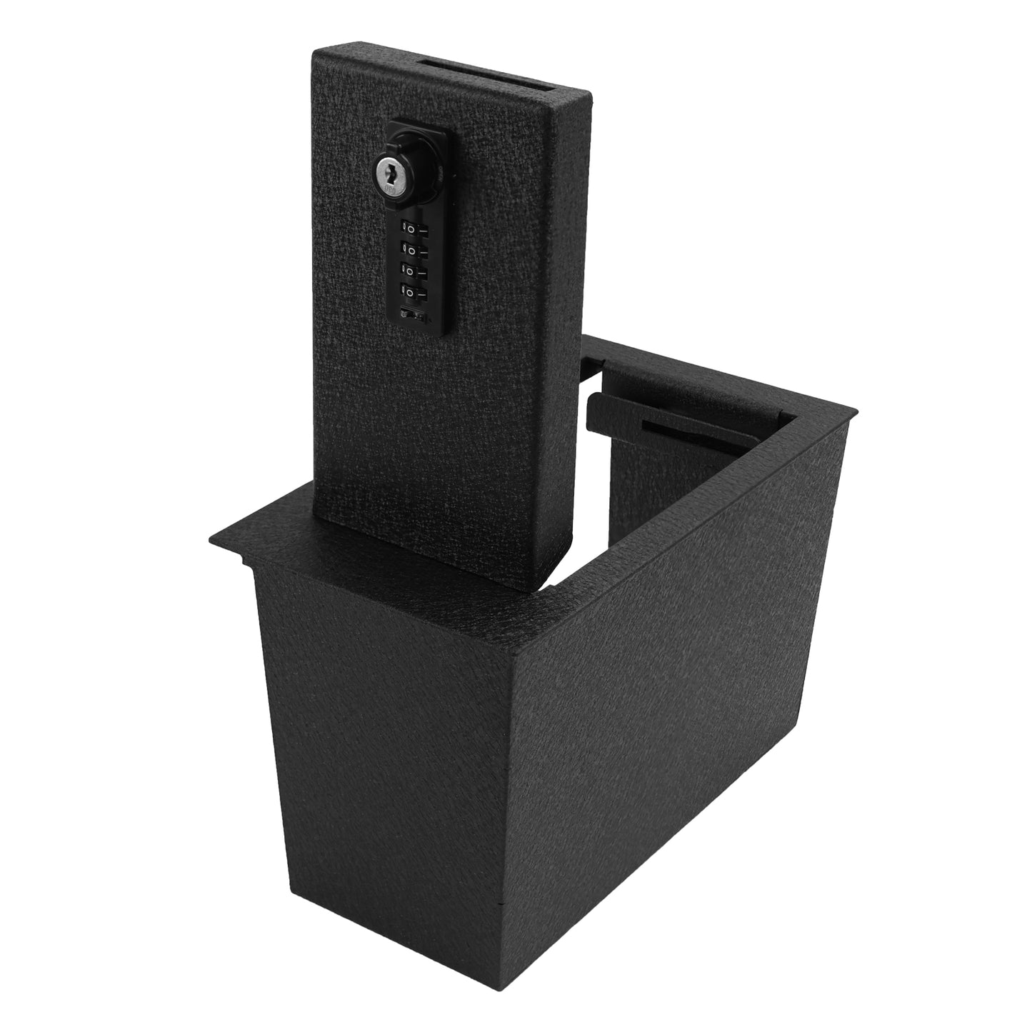 Console Safe Vault Box for Lexus NX 250/350/350h/450h+ (4-Digit Combo Lock with Key): 2021-2025