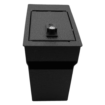 Console Safe Vault Box for 2024-2026 Chevrolet Blazer EV (4-Digit Combo Lock with Key)