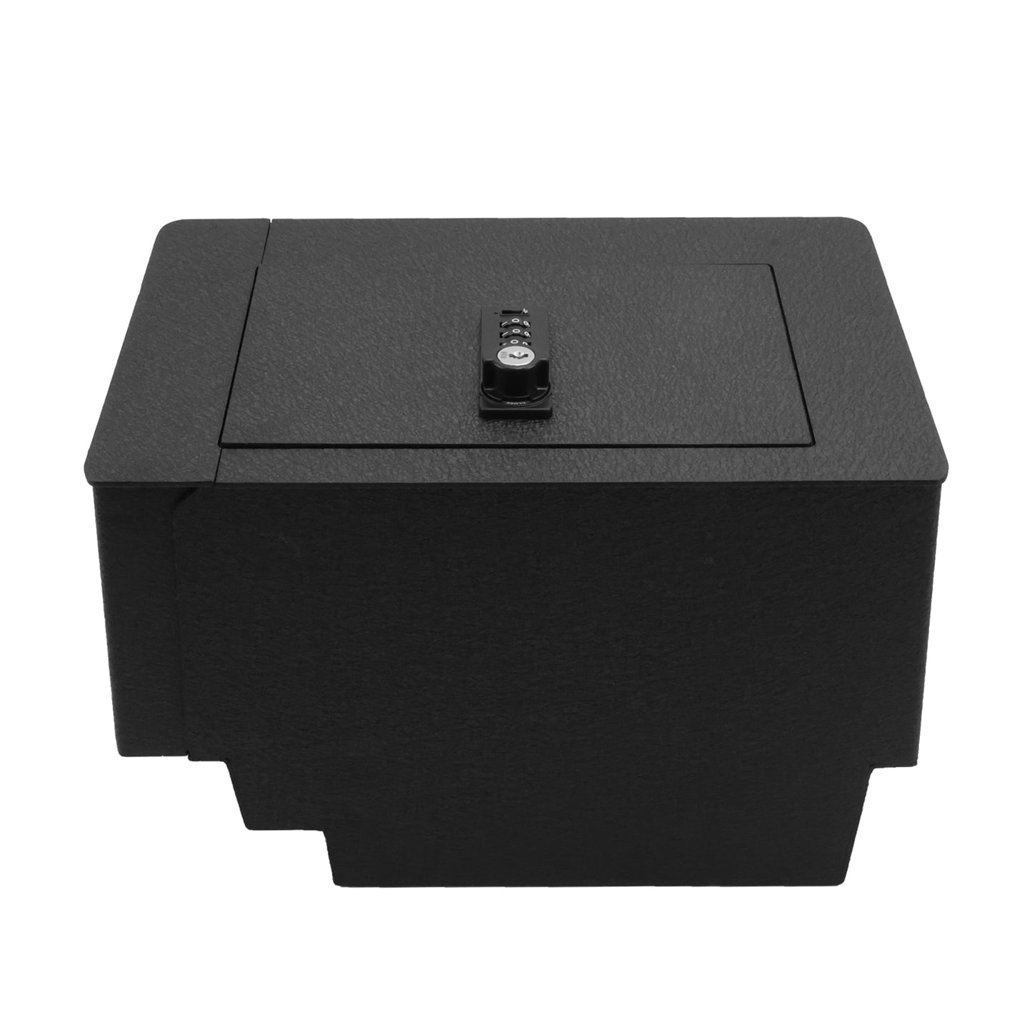 Pro Console Safe Vault Box for 2025-2026 Ford F150 (4-Digit Combo Lock with Key)