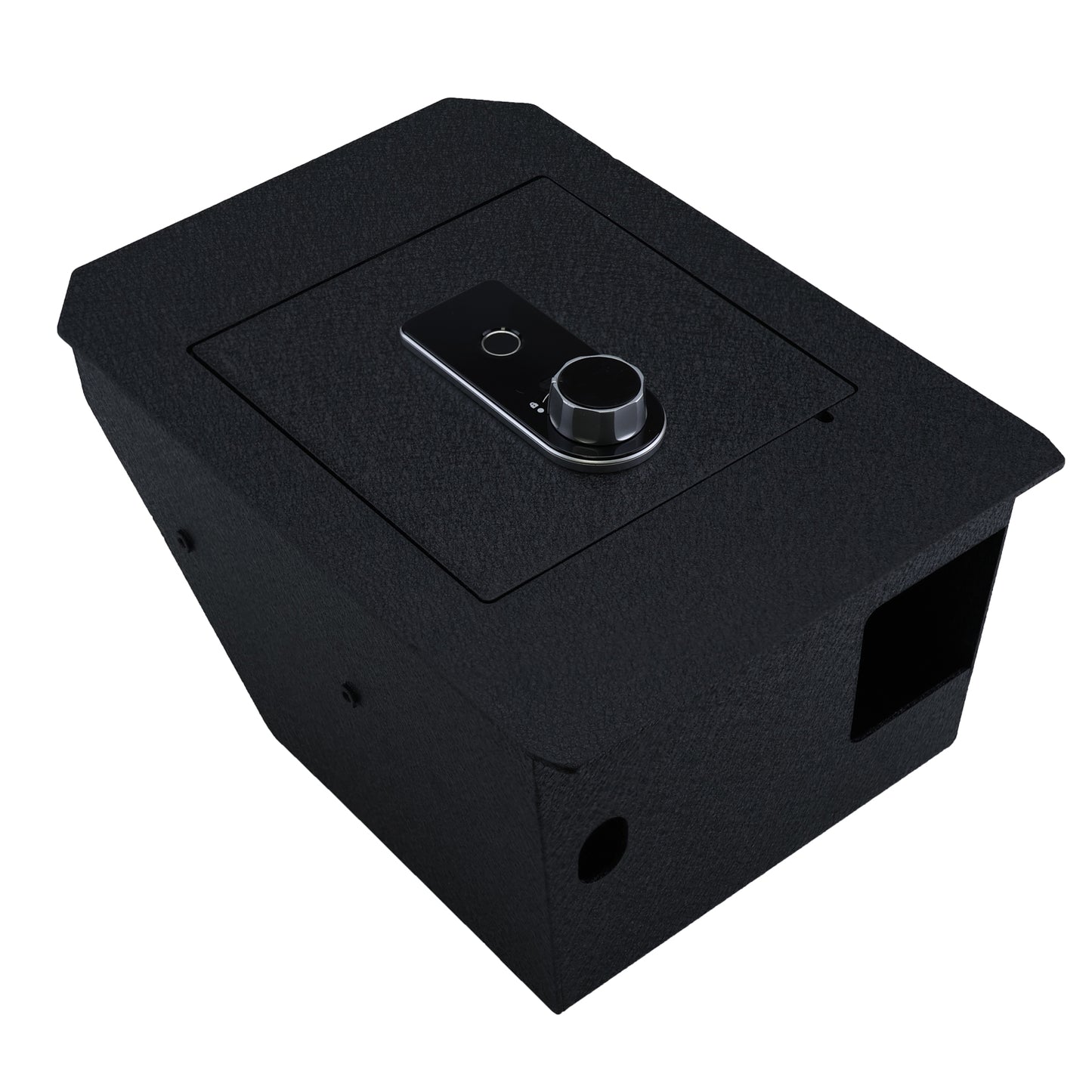 Pro Console Safe Vault Box for Tesla Cybertruck (Fingerprint Lock with Key): 2024-2025