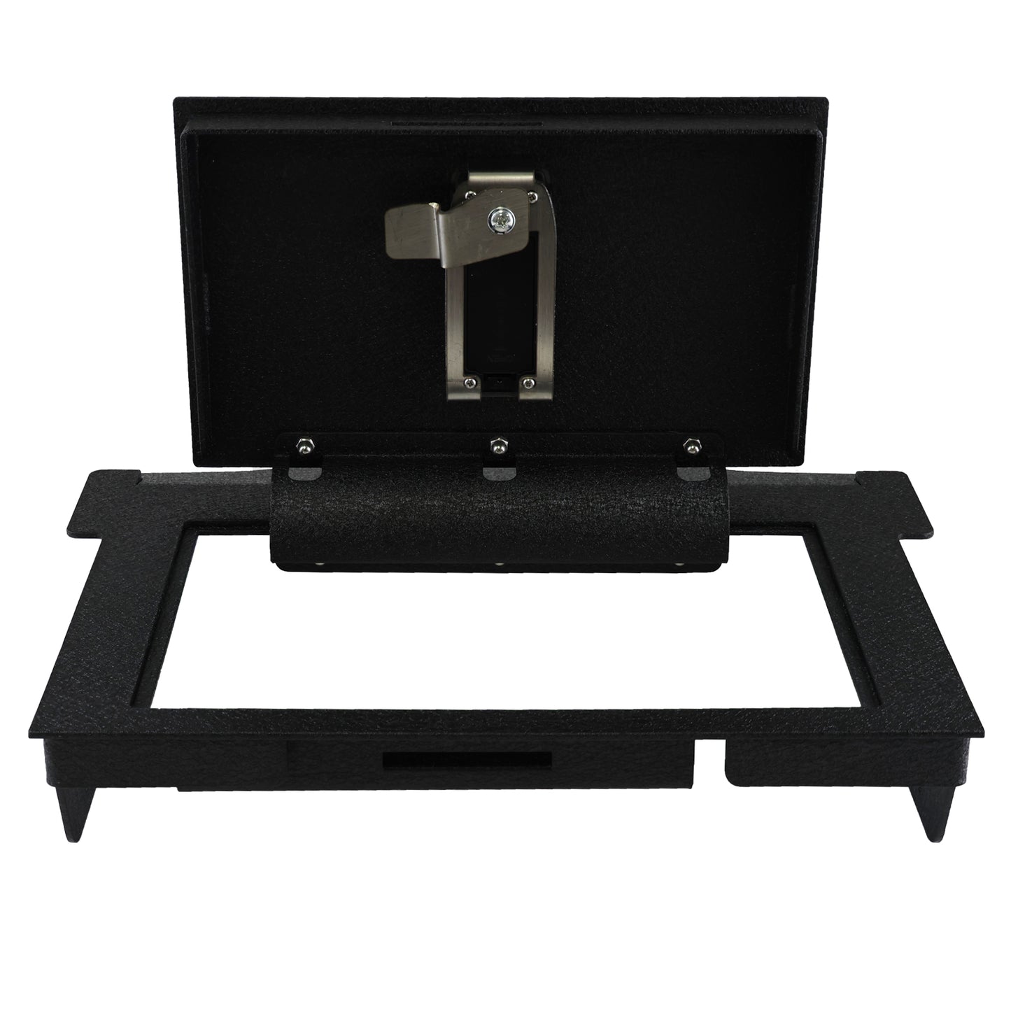 Pro Console Safe Vault Box for Dodge Ram TRX (Fingerprint Lock with Key): 2021-2024