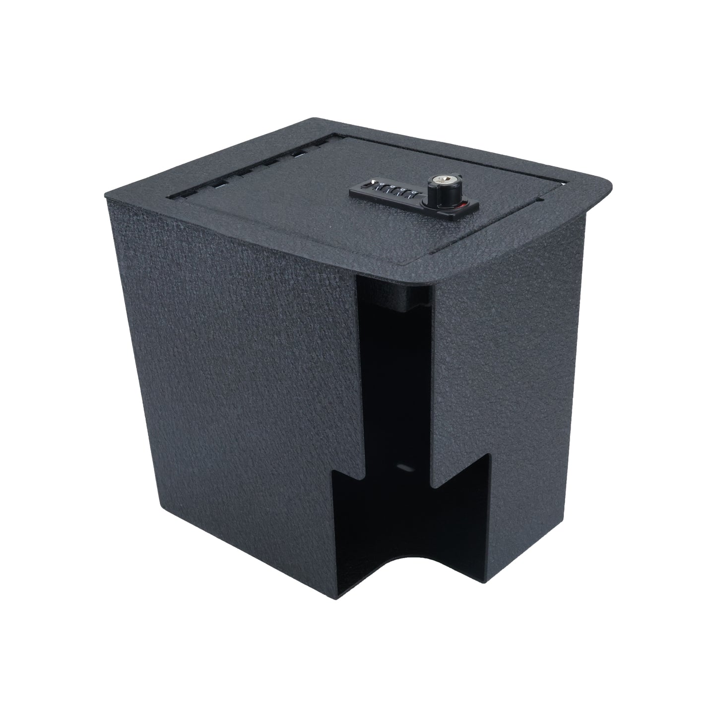 Console Safe Vault Box for Kia Telluride (4-Digit Combo Lock with Key): 2019-2025