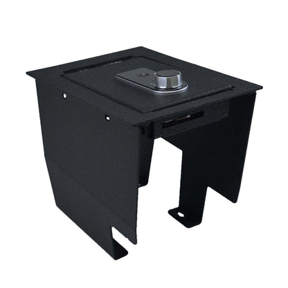 Console Safe Vault Box for Dodge Charger (Fingerprint Lock with Key): 2015-2023
