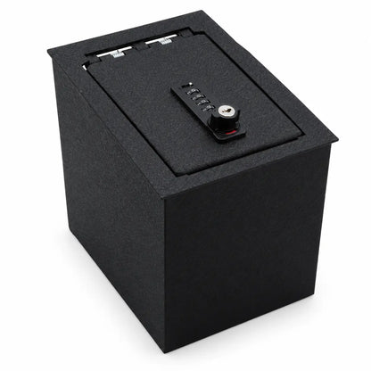 Console Safe Vault Box for 2025-2026 Hyundai Santa Cruz (4-Digit Combo Lock with Key)