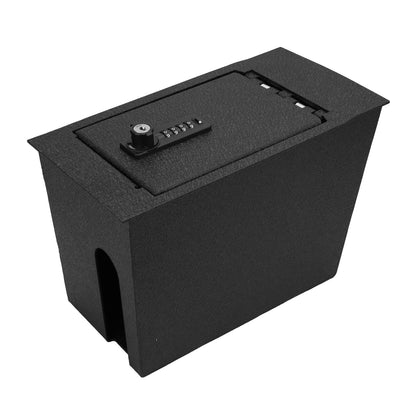 Console Safe Vault Box for 2012-2017 Toyota Camry (4-Digit Combo Lock with Key)