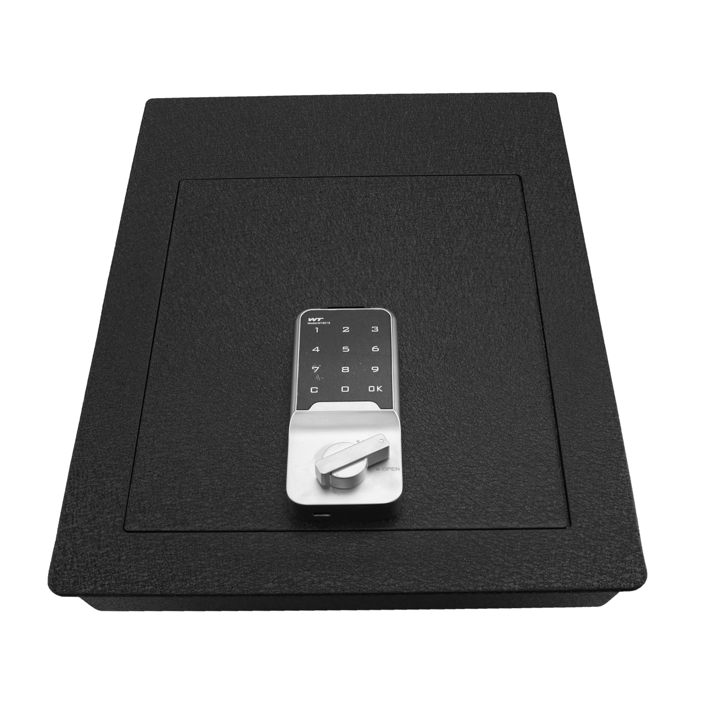 Pro Underseat Console Safe Vault Box for Chevrolet Silverado 1500 (Electronic Keypad Lock): 2014-2018