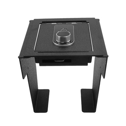 Console Safe Vault Box for Mazda CX-5 (Fingerprint Lock with Key): 2017-2025