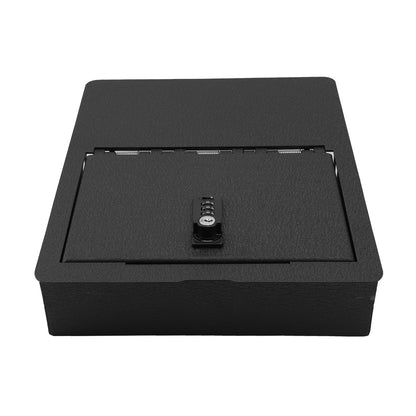 Underseat Console Safe Vault Box for Dodge Ram 1500 (4-Digit Combo Lock with Key): 2006-2019